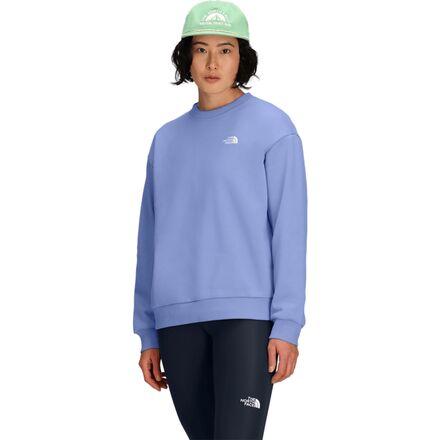 Evolution Embroidered Oversized Crew Sweatshirt by THE NORTH FACE Evolution Embroidered Oversized Crew Sweatshirt by THE NORTH FACE