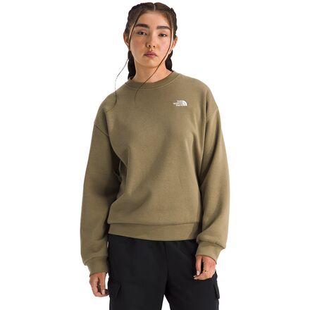 Evolution Embroidered Oversized Crew Sweatshirt by THE NORTH FACE