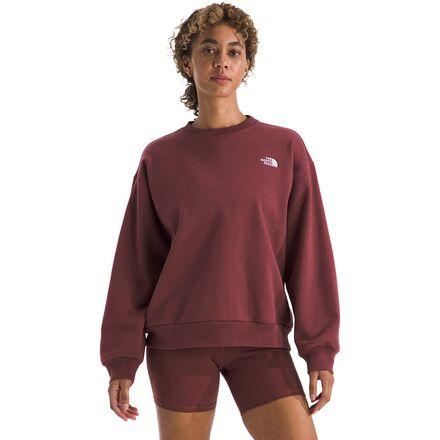 Evolution Embroidered Oversized Crew Sweatshirt by THE NORTH FACE