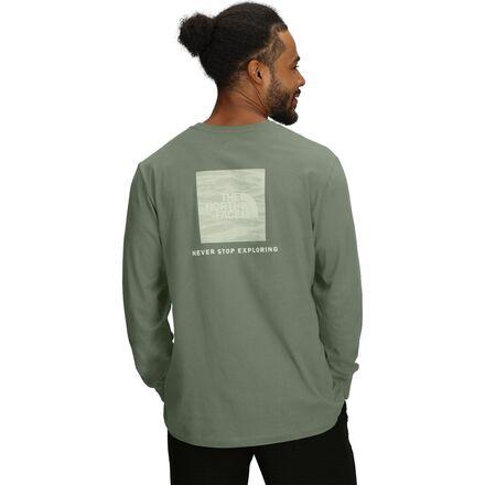 Evolution Light Ink Box NSE LS Graphic T-Shirt by THE NORTH FACE