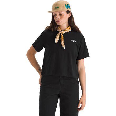 Evolution Simple Dome Crop Relaxed T-Shirt by THE NORTH FACE