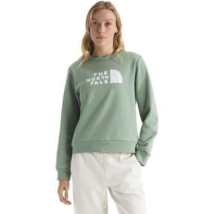 Evolution Sketch Logo Half Dome Crew Sweatshirt by THE NORTH FACE
