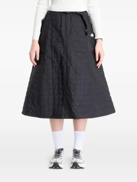 Face quilted volume midi skirt by THE NORTH FACE