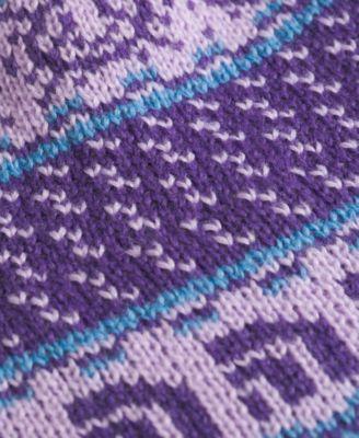 Girls' 6-14 Jacquard Pattern Cabin Ski Tuke Beanie by THE NORTH FACE