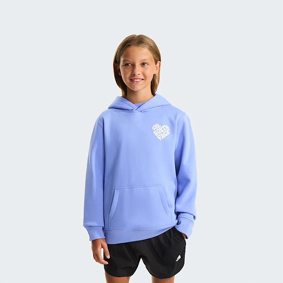 Girls' Brand Proud Relaxed Hoodie Periwinkle Glow by THE NORTH FACE