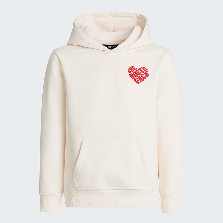 Girls' Brand Proud Relaxed Hoodie White Dune by THE NORTH FACE