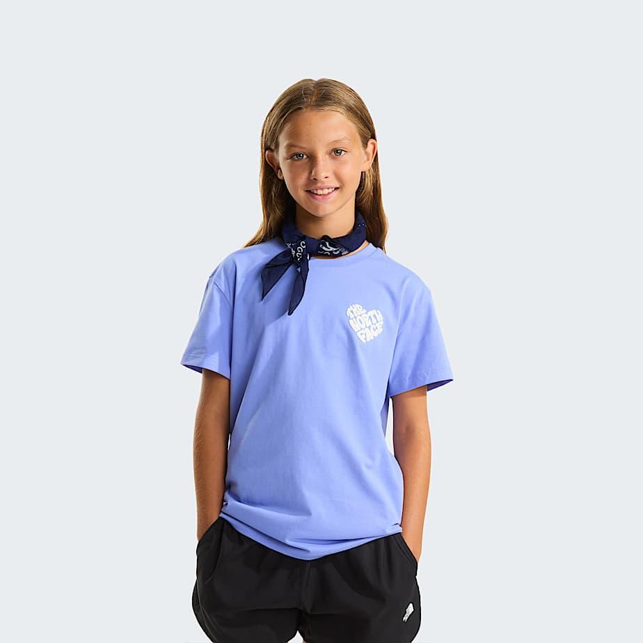 Girls' Brand Proud Relaxed T-shirt Periwinkle Glow by THE NORTH FACE