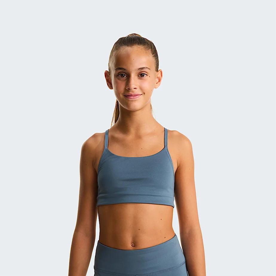 Girls' Flex Bra Granite Grey by THE NORTH FACE