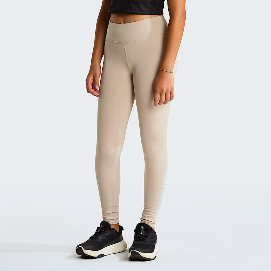 Girls' Flex Graphic Leggings Timeless Taupe by THE NORTH FACE
