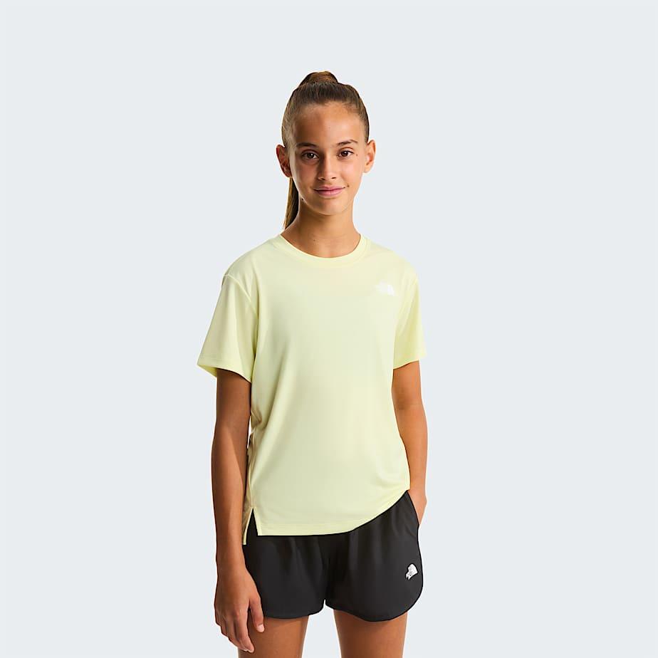 Girls' Flex T-shirt Lemon Mist by THE NORTH FACE