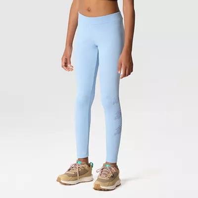 Girls' Graphic Leggings Steel Blue by THE NORTH FACE