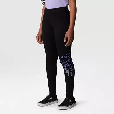 Girls' Graphic Leggings Tnf Black by THE NORTH FACE