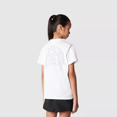 Girls' Relaxed Graphic T-shirt Tnf White by THE NORTH FACE