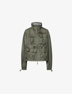 Graphic-Pattern Drawstring Shell Jacket by THE NORTH FACE
