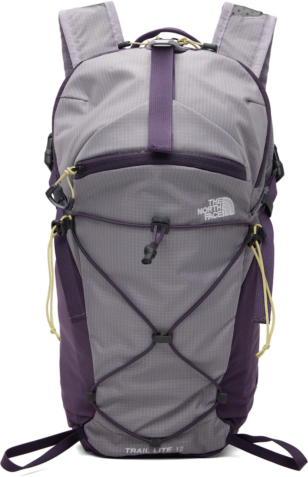 Gray & Purple Trail Lite 12 Backpack by THE NORTH FACE