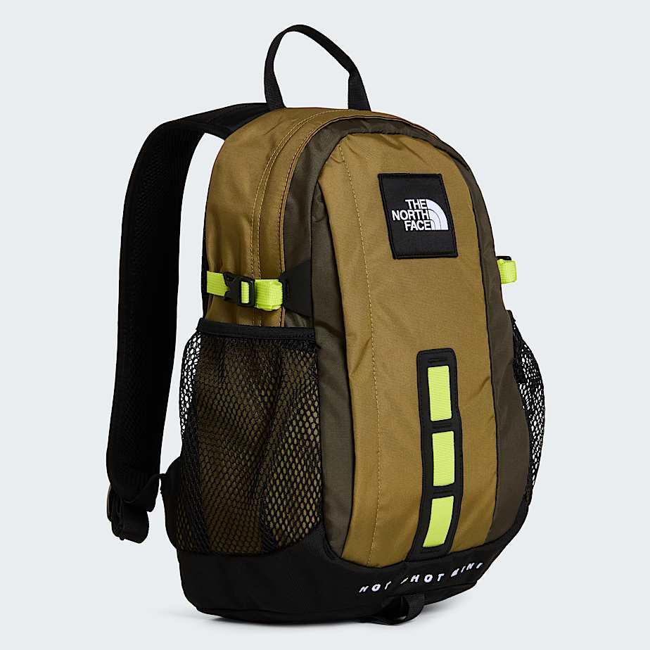 Hot Shot Mini Backpack Cedar New Taupe Green Fizz Lime by THE NORTH FACE