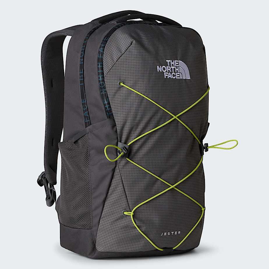 Jester Backpack Anthracite Grey-smoked Pearl-fizz Lime by THE NORTH FACE