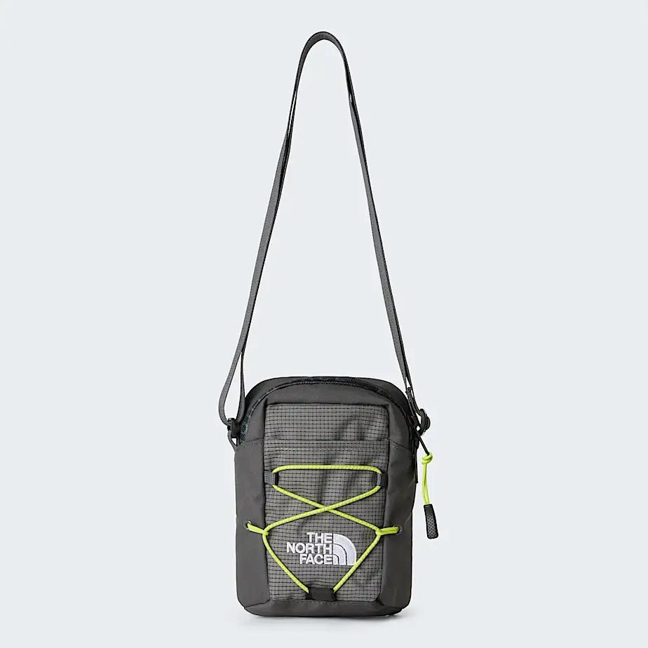 Jester Cross Body Bag Anthracite Grey-smoked Pearl-fizz Lime by THE NORTH FACE