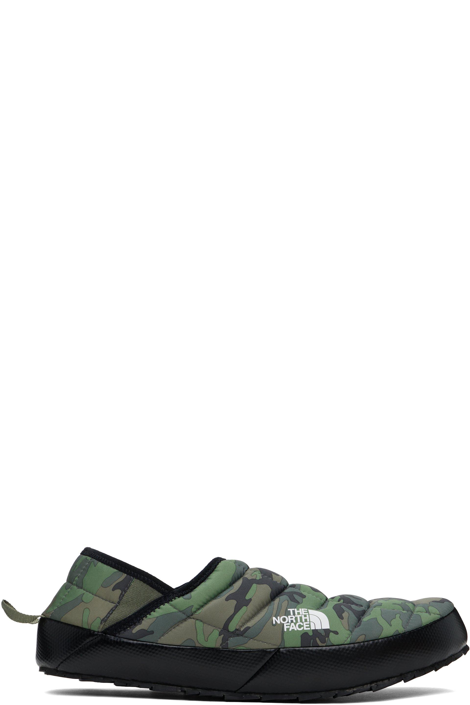 Khaki THERMOBALL Traction Mule V Loafers by THE NORTH FACE