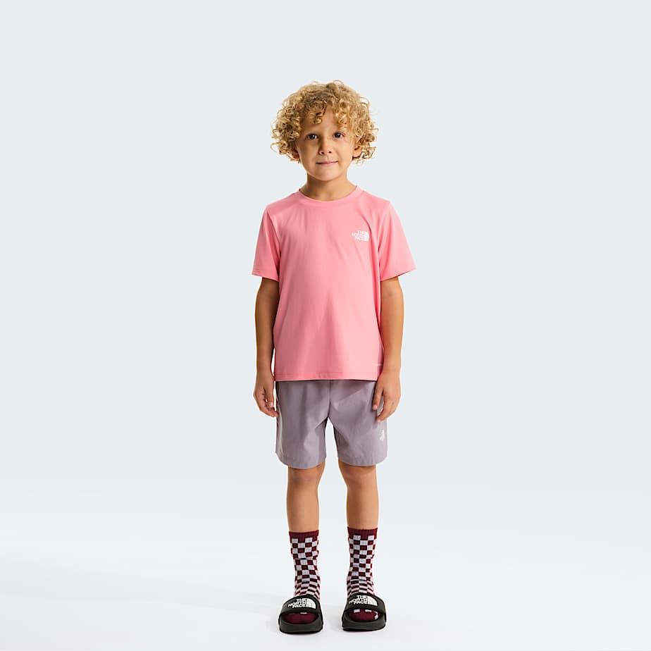 Kids' 24/7 Set Coral Crush-transcendent Grey by THE NORTH FACE
