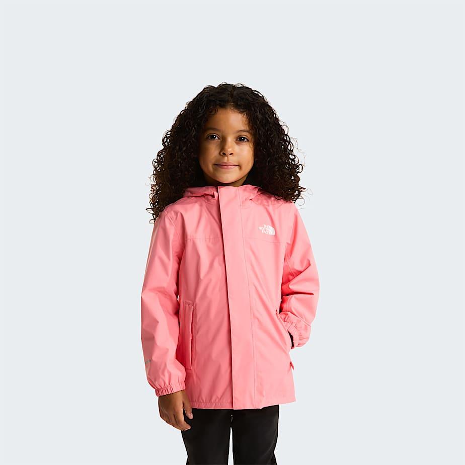 Kids' Antora Rain Jacket Coral Crush by THE NORTH FACE