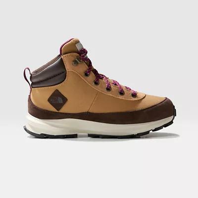 Kids' Back-to-berkeley Iv Hiking Boots Almond Butter-demitasse Brown by THE NORTH FACE