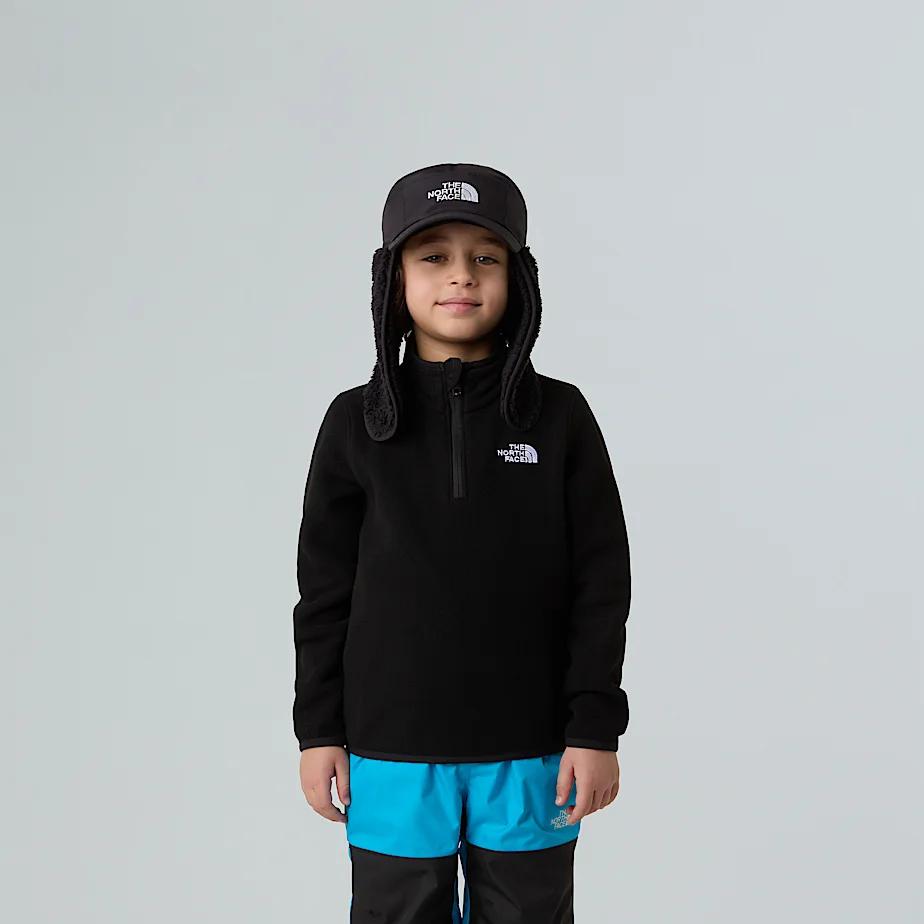 Kids' Glacier 1/4 Zip Fleece Tnf Black by THE NORTH FACE
