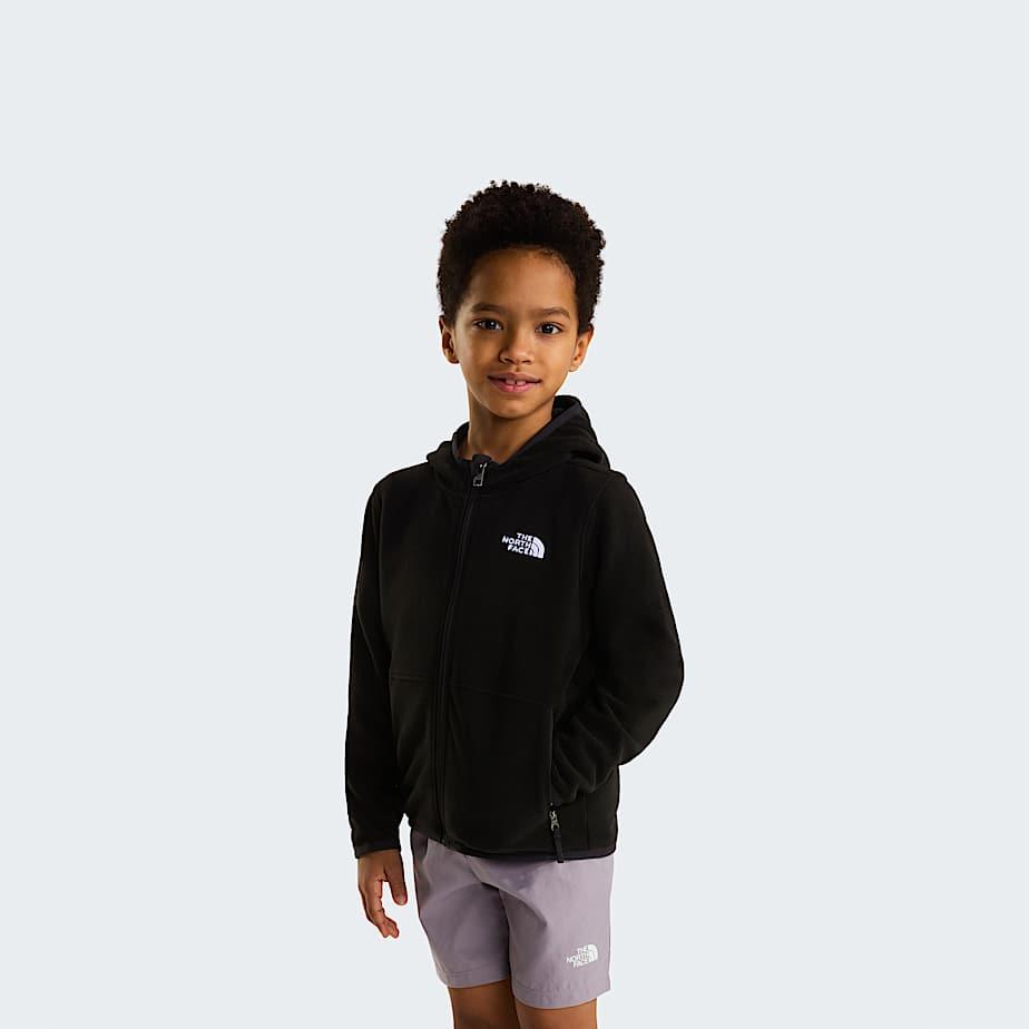 Kids' Glacier Full-zip Hooded Fleece Tnf Black by THE NORTH FACE
