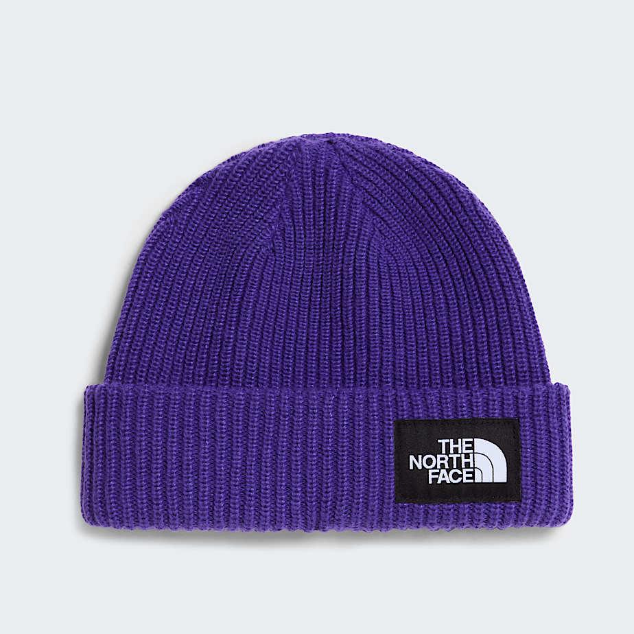 Kids' Salty Lined Beanie Peak Purple by THE NORTH FACE