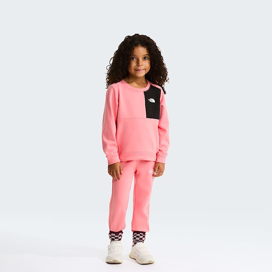 Kids' Tnf Performance Fleece Two-piece Set Coral Crush by THE NORTH FACE