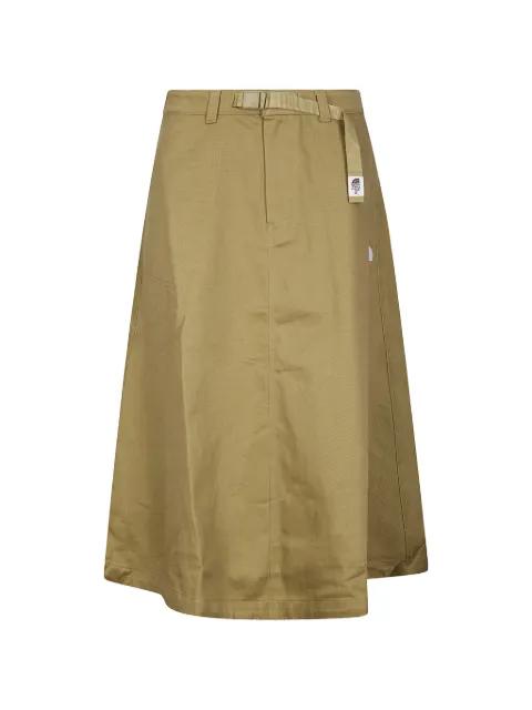 M66 belted twill midi skirt by THE NORTH FACE