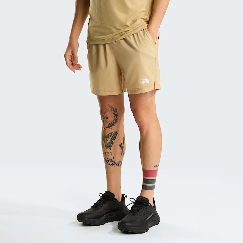 Men’s 24/7 5'' Shorts Khaki Stone by THE NORTH FACE