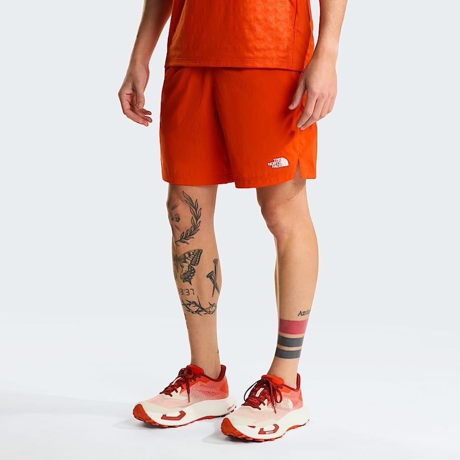 Men’s 24/7 7" Shorts Lava Red by THE NORTH FACE