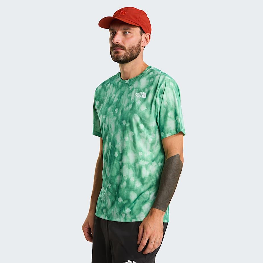 Men's 24/7 Printed Regular T-shirt Dimmed Algae Diffused Nature Print by THE NORTH FACE