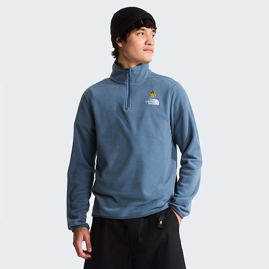 Men's 60th Anniversary Glacier Fleece Granite Grey by THE NORTH FACE