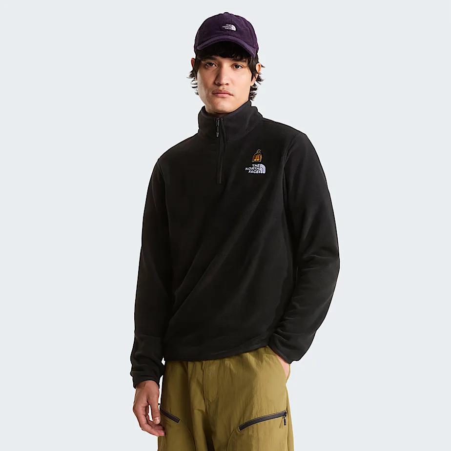 Men's 60th Anniversary Glacier Fleece Tnf Black by THE NORTH FACE