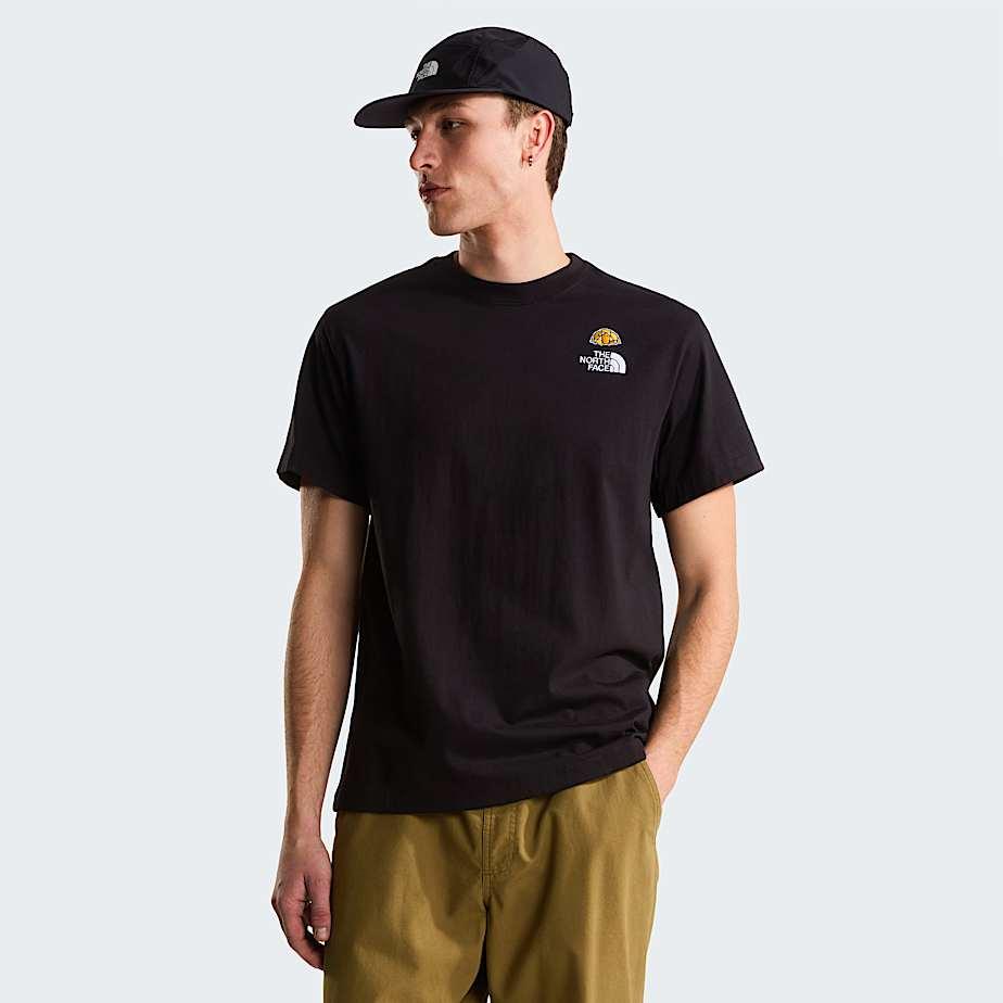 Men's 60th Anniversary Patch Relaxed T-shirt Tnf Black by THE NORTH FACE