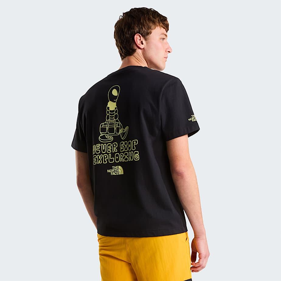 Men's Alien Relaxed Graphic T-shirt Tnf Black by THE NORTH FACE