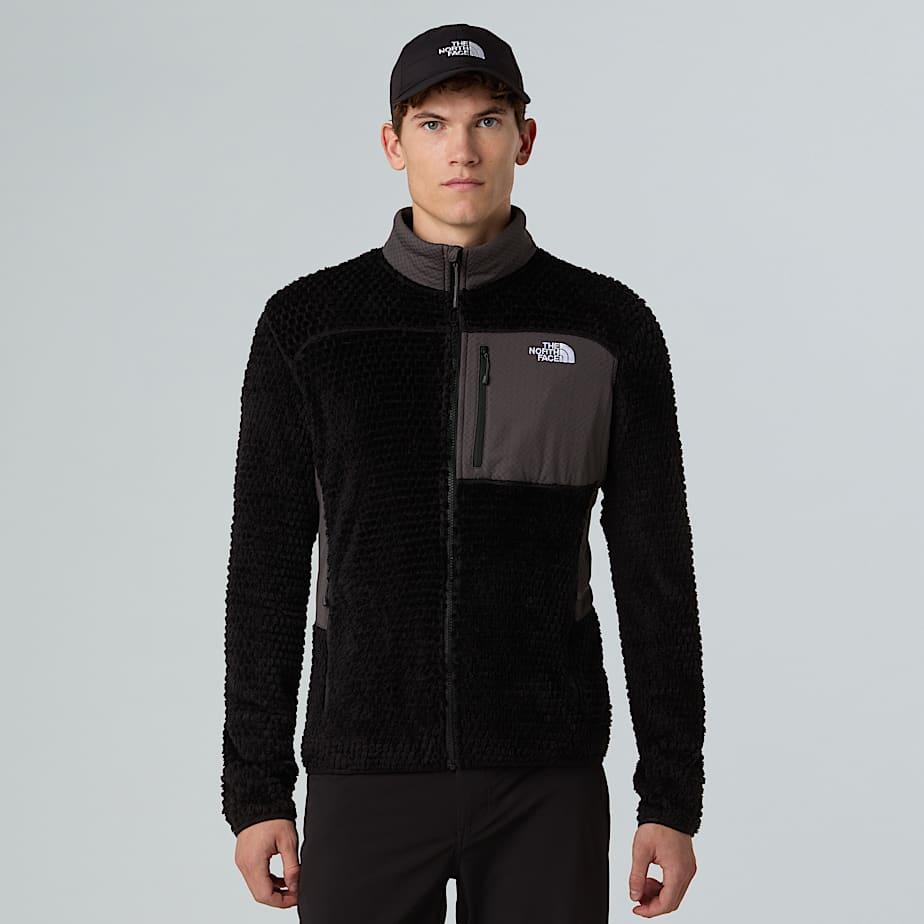 Men's Alpedge Polartec® High Loft™ Jacket Anthracite Grey-tnf Black by THE NORTH FACE Men's Alpedge Polartec® High Loft™ Jacket Anthracite Grey-tnf Black by THE NORTH FACE