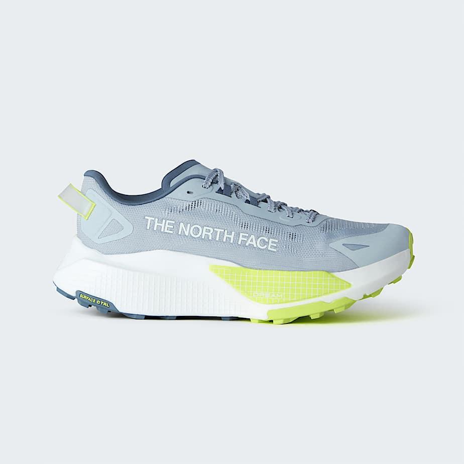 Men's Altamesa 500 V2 Trail Running Shoes Frost Grey-fizz Lime by THE NORTH FACE