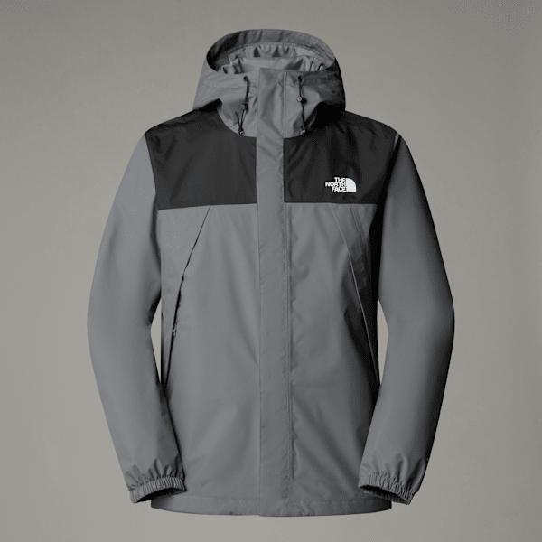 Men's Antora Jacket Smoked Pearl-tnf Black-npf by THE NORTH FACE