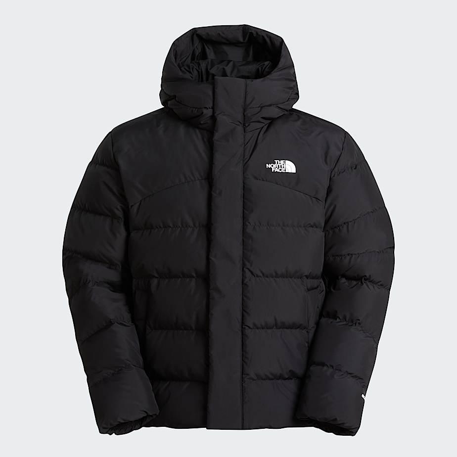 Men's Baltic Down Hooded Puffer Jacket Tnf Black by THE NORTH FACE