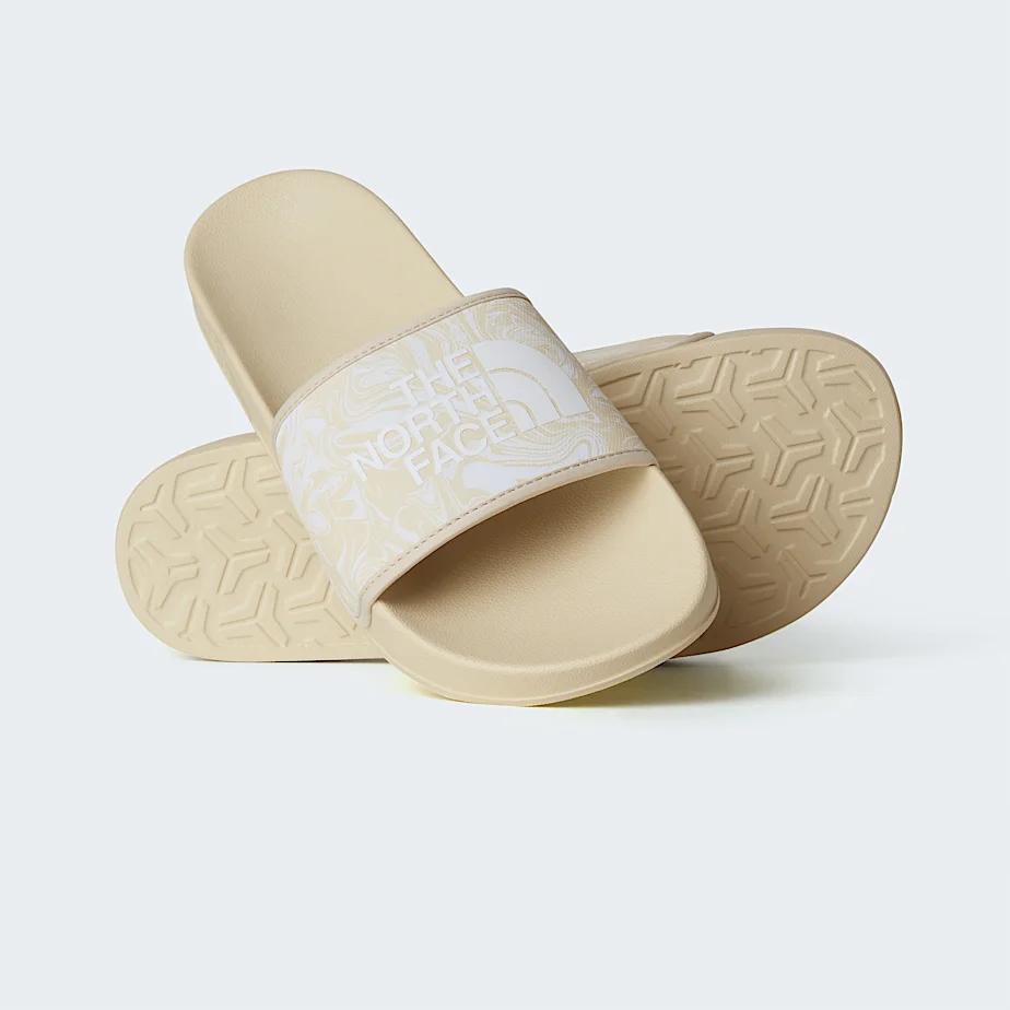 Men’s Base Camp Slides Iii Desert Stone-white Dune by THE NORTH FACE