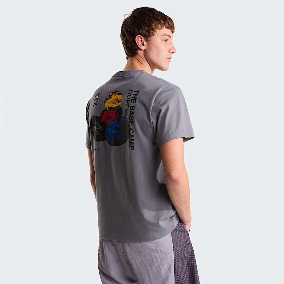 Men's Bcd Celebration Relaxed Graphic T-shirt Smoked Pearl by THE NORTH FACE