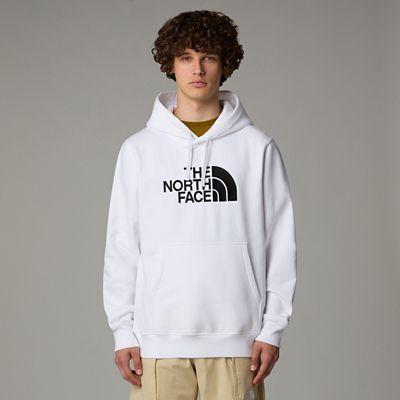 Men’s Drew Peak Hoodie Tnf White-tnf Black by THE NORTH FACE