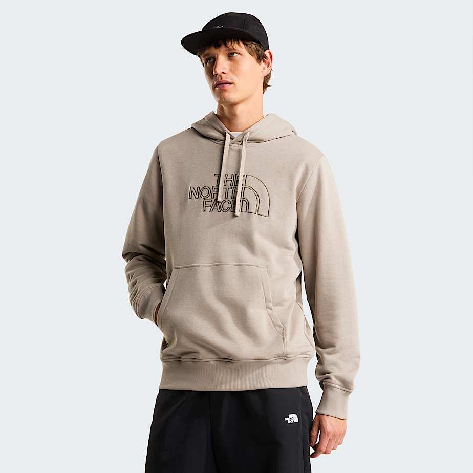 Men’s Drew Peak Light Hoodie Stone Slab-new Taupe Green by THE NORTH FACE