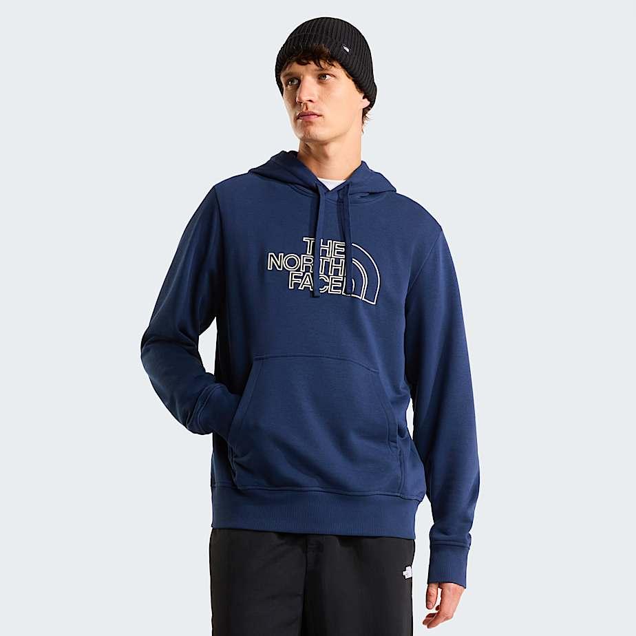 Men’s Drew Peak Light Hoodie Summit Navy-desert Stone by THE NORTH FACE
