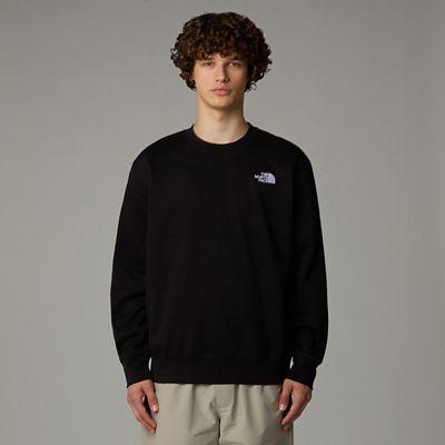 Men's Essential Sweatshirt Tnf Black by THE NORTH FACE