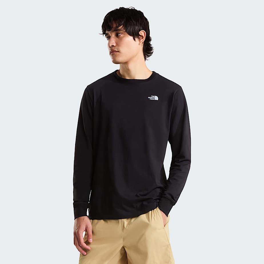 Men's Evolution Simple Dome Regular Long-sleeve T-shirt Tnf Black by THE NORTH FACE Men's Evolution Simple Dome Regular Long-sleeve T-shirt Tnf Black by THE NORTH FACE