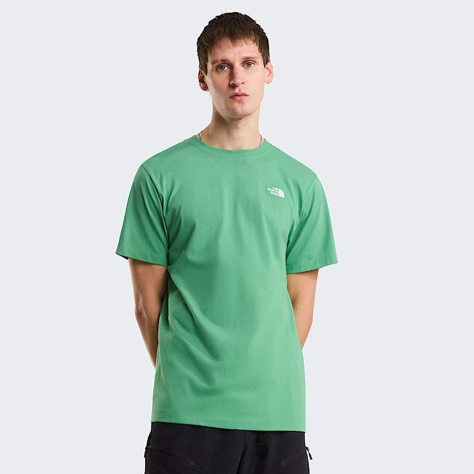 Men's Evolution Simple Dome Regular T-shirt Dimmed Algae by THE NORTH FACE
